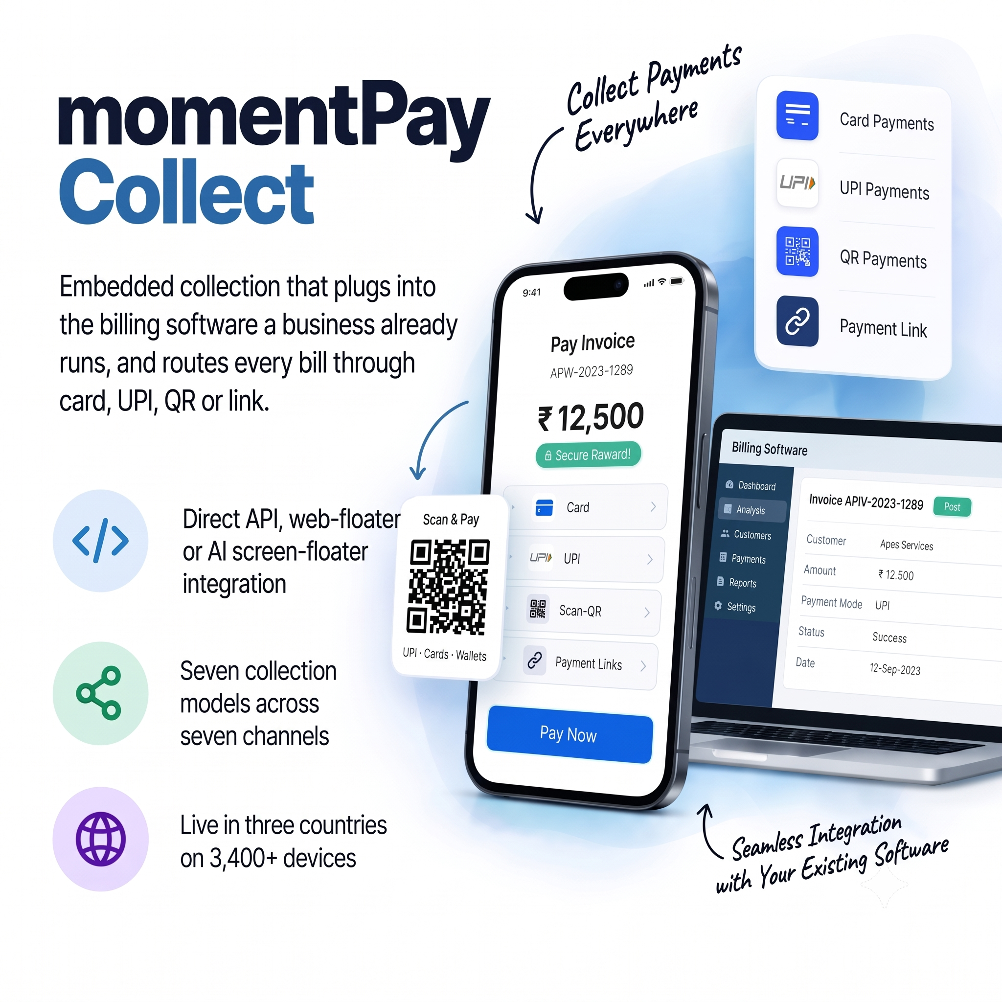 momentPay Collect platform overview