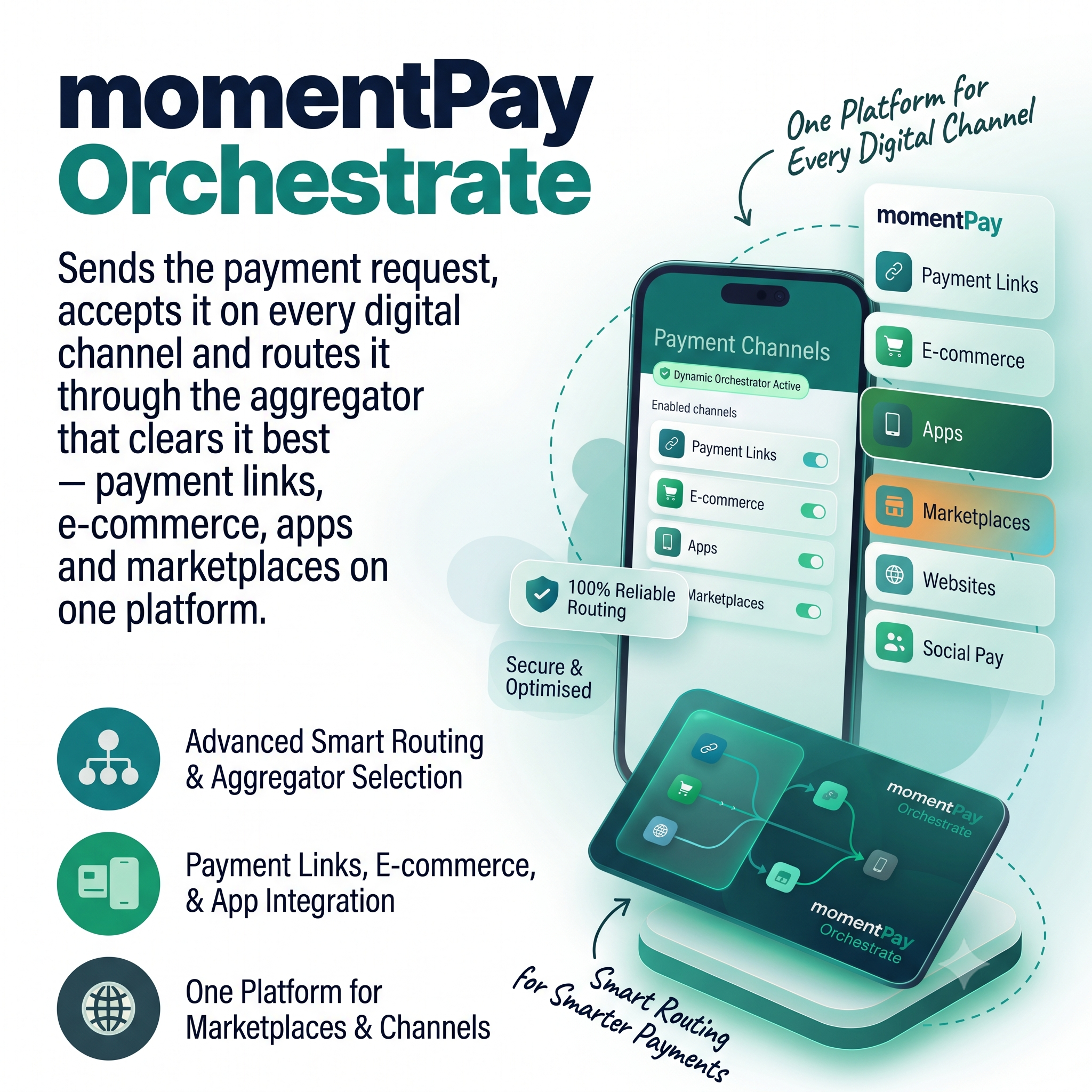 momentPay Orchestrate platform overview